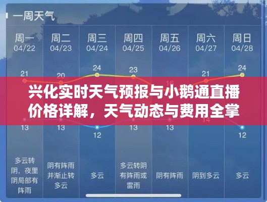 兴化实时天气预报与小鹅通直播价格详解,天气动态与费用全掌握