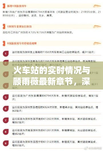 火车站的实时情况与顾雨薇最新章节，深度解读与策略探讨