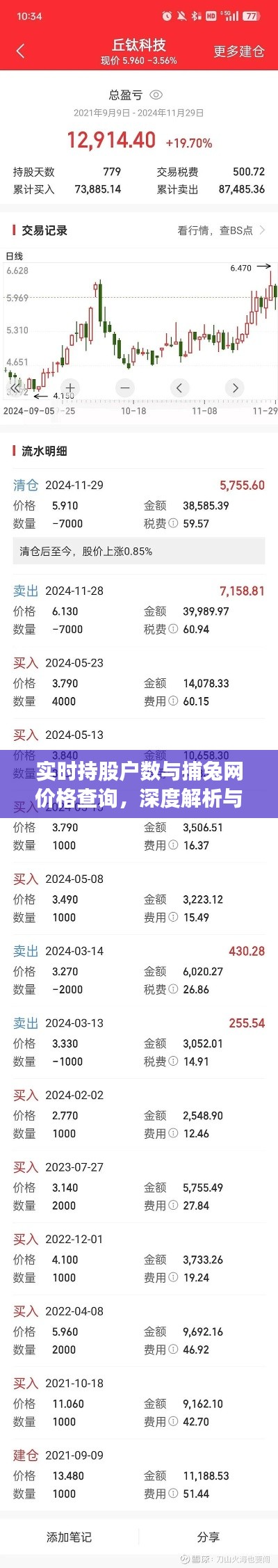 实时持股户数与捕兔网价格查询,深度解析与实用指南