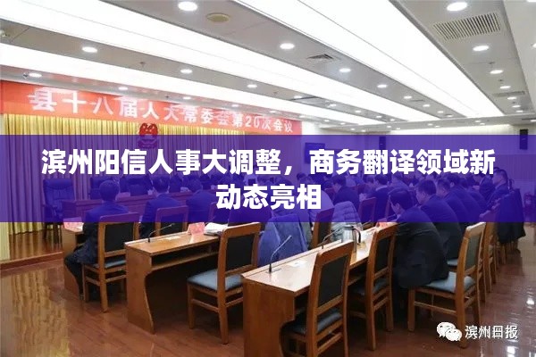 滨州阳信人事大调整,商务翻译领域新动态亮相