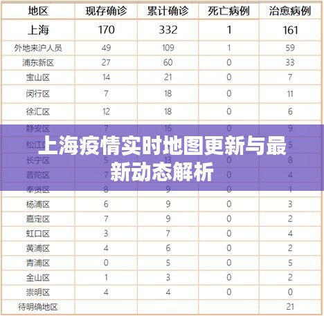 上海疫情实时地图更新与最新动态解析