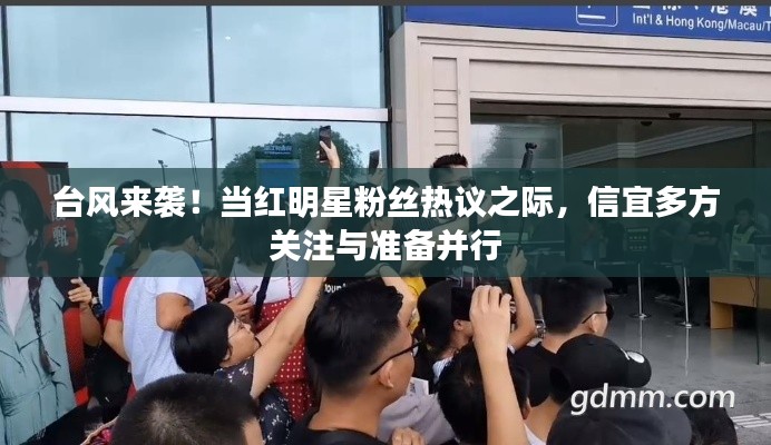 台风来袭！当红明星粉丝热议之际，信宜多方关注与准备并行