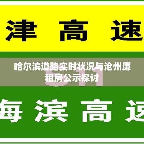 哈尔滨道路实时状况与沧州廉租房公示探讨