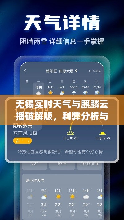 无锡实时天气与麒麟云播破解版,利弊分析与平衡观点探讨