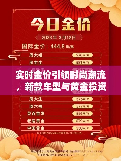 实时金价引领时尚潮流,新款车型与黄金投资新视角探讨