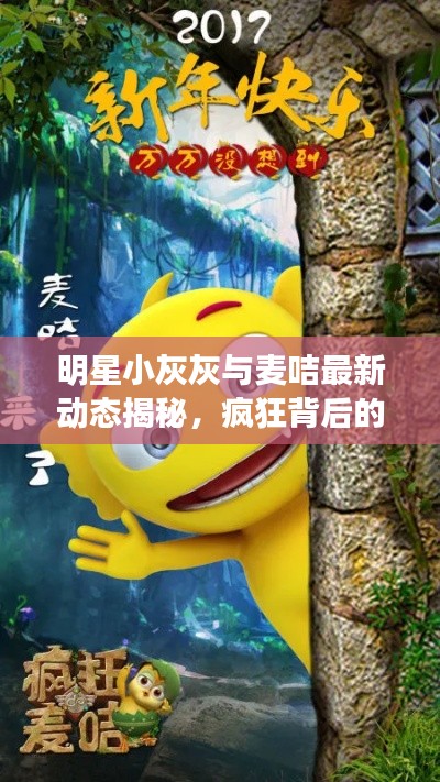 明星小灰灰与麦咭最新动态揭秘,疯狂背后的故事