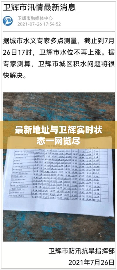 最新地址与卫辉实时状态一网览尽