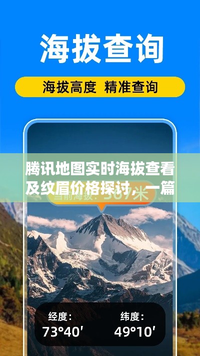 腾讯地图实时海拔查看及纹眉价格探讨,一篇文章全解析