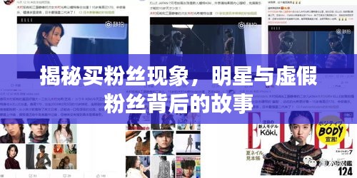 揭秘买粉丝现象,明星与虚假粉丝背后的故事