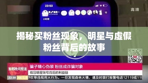 揭秘买粉丝现象,明星与虚假粉丝背后的故事