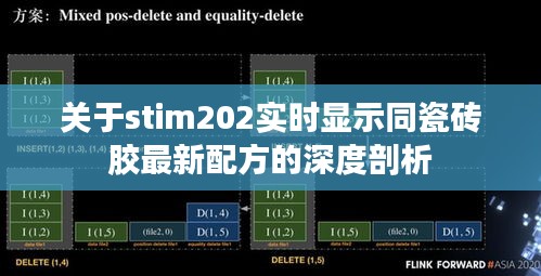 关于stim202实时显示同瓷砖胶最新配方的深度剖析