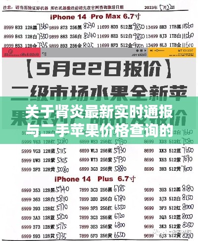 关于肾炎最新实时通报与二手苹果价格查询的探讨
