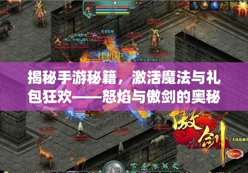 揭秘手游秘籍，激活魔法与礼包狂欢——怒焰与傲剑的奥秘