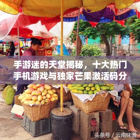 手游迷的天堂揭秘,十大热门手机游戏与独家芒果激活码分享!